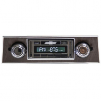1967-68 Camaro USA-230 Radio with Walnut Bezel