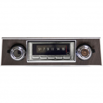 1967-68 Chevy Camaro USA-740 Radio with Black Bezel