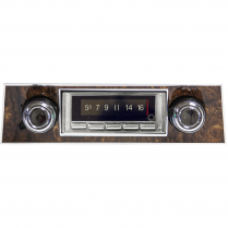 1968 Pontiac Firebird USA-740 Radio with Burlwood Bezel