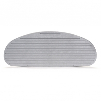 1933-34 Chevy Master Glove Box Cover - Satin Aluminum