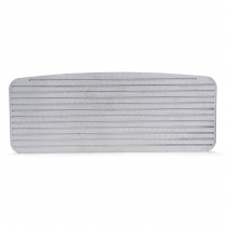 1935-36 Chevy Master Glove Box Cover - Satin Aluminum