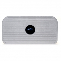 1937-38 Ford Pass Car Glove Box Cover w/Digital Clock- Satin