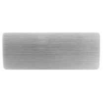 1939 Glove Box Door Cover - Satin Aluminum