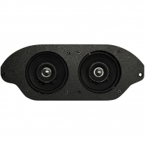 Dual 4" Dash Speaker Assembly 4" x 10" Size - 100 Watt