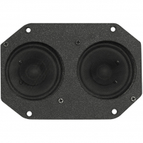 Dual 3-1/2" Dash Speaker Assembly 5" x 7" Size - 80 Watt