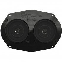 Dual 4" Dash Speaker Assembly 6" x 9" Size - 100 Watt