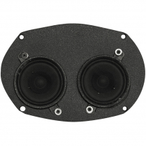 Dual 4" Dash Speaker Assembly 6" x 9" Size - 100 Watt