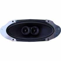 Dual 4" Dash Speaker Assembly 4" x 10" Size - 100 Watt