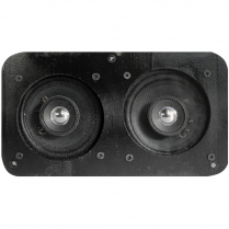 Dual 3-1/2" Dash Speaker Assembly 4" x 10" Size - 100 Watt