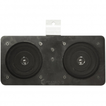 Dual 4" Dash Speaker Assembly 4" x 10" Size - 100 Watt