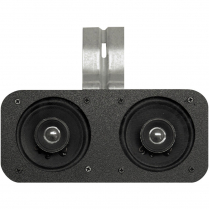 Dual 3-1/2" Dash Speaker Assembly 4" x 10" Size - 80 Watt