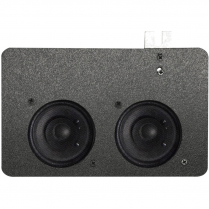 Dual 3-1/2" Dash Speaker Assembly 5" x 7" Size - 80 Watt