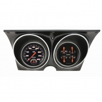 1967-68 Camaro Gauge Kit in Velocity Black Series