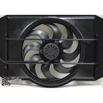 Electric Fan And Shroud - 16" x 26" W - 4" Depth