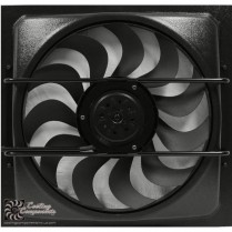 Electric Fan & Shroud - 19" x 20" x 2-5/8"D