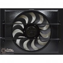 17" Electric Fan with 26"W x 19"H Shroud