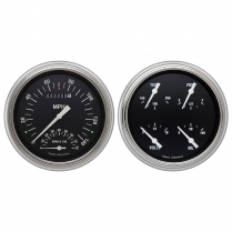 1951-52 Chevy Hot Rod Black Series Speed Tach & Quad