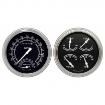 1951-52 Chevy Traditional 4-5/8" Speed Tach & Quad Kit