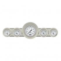 1959-60 Chevy Car White Hot 4-5/8" Speedo & 4 2-1/8"