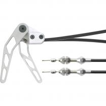 Hood & Trunk Release Cable Kit (Right Hand Mt) - Brushed