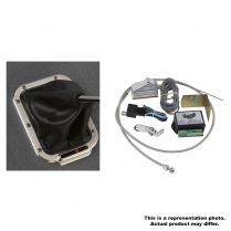 Vert Rect LED 700/4L60 Shifter Boot Indicator Kit - Satin