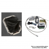 Ford AOD Vert Rect LED Shifter Boot Indicator Kit - Satin