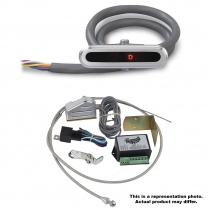 Horizontal LED 4L60E/4L80E Dash Indicator w/Sensor - Satin