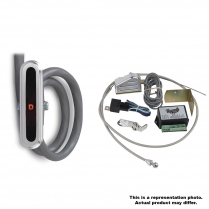 Vertical LED 4L60E/4L80E Dash Indicator with Sensor - Satin