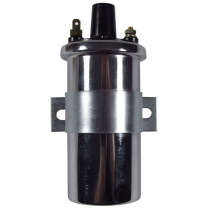 Chrome Distributor Coil - 40,000 Volts