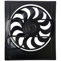 Electric Fan & Shroud - 19-3/4" x 22-1/4 x 2-5/8"D
