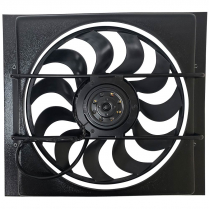 Electric Fan & Shroud - 21-1/2" x 19-1/2 x 2-5/8"D