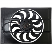 Electric Fan & Shroud - 18-3/4" x 25-3/4" x 2-5/8"D