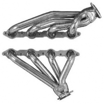 Chevy LS Eng Block Hugger Headers See Appl - Silver Coated