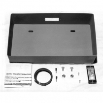 Steel License Plate Recess - 18 Gauge