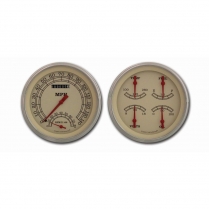 1947-53 Chevy P/U Vintage 4-5/8" Ult Speedo/Quad