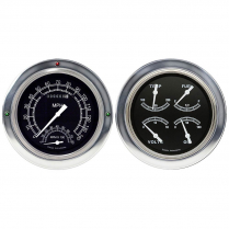 1954-55 Chevy P/U Traditional 4-5/8" Ult Speedo/Quad