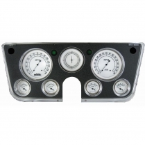 1967-72 Chevy & GMC Pickup Classic White Gauge Kit