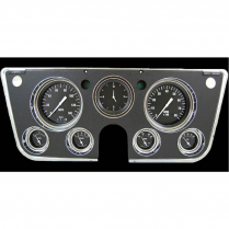 1967-72 Chevy & GMC Pickup Hot Rod Black Gauge Kit