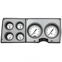 1973-87 Chevy & GMC Pickup White Hot Series Gauge Kit