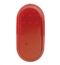 1940 Chevy 22 LED Tail Light - Red LED / Red Lens