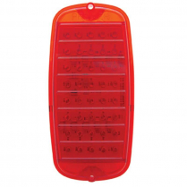 1960-66 Chevy Fleetside Pickup Truck Tail Light w/Red Lens