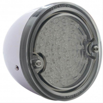 1960-66 Chevy Truck Tail Light, Stainless Housing-Clear Lens