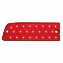 1964 Chevelle & Malibu Left Hand 23 LED Tail Light Lens
