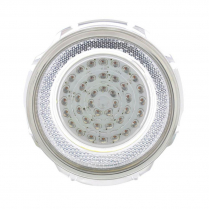 1965 Chevy Impala Tail Light w/Clear Lens & Stainless Trim