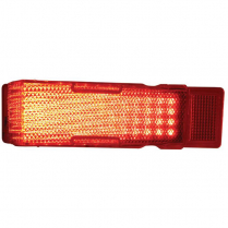 1968 Chevy Chevelle 50 LED LH Tail Light with Red Lens