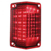 1968-69 Early 70 El Camino & S/W LH Red LED Tail Light Lens