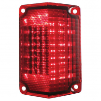 1968-69 Early 70 El Camino & S/W RH Red LED Tail Light Lens