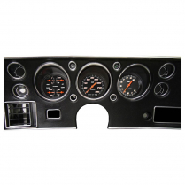 1970-72 Chevelle SS Velocity Black Original Fit Gauges