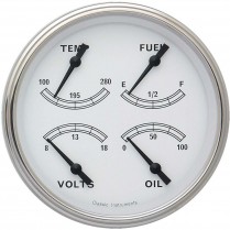 Classic White 4-5/8" Quad 240-33 OHM - SLC