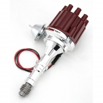 Buick 215-350 V8 Flame Thrower Dist V/Adv & Female Red Cap